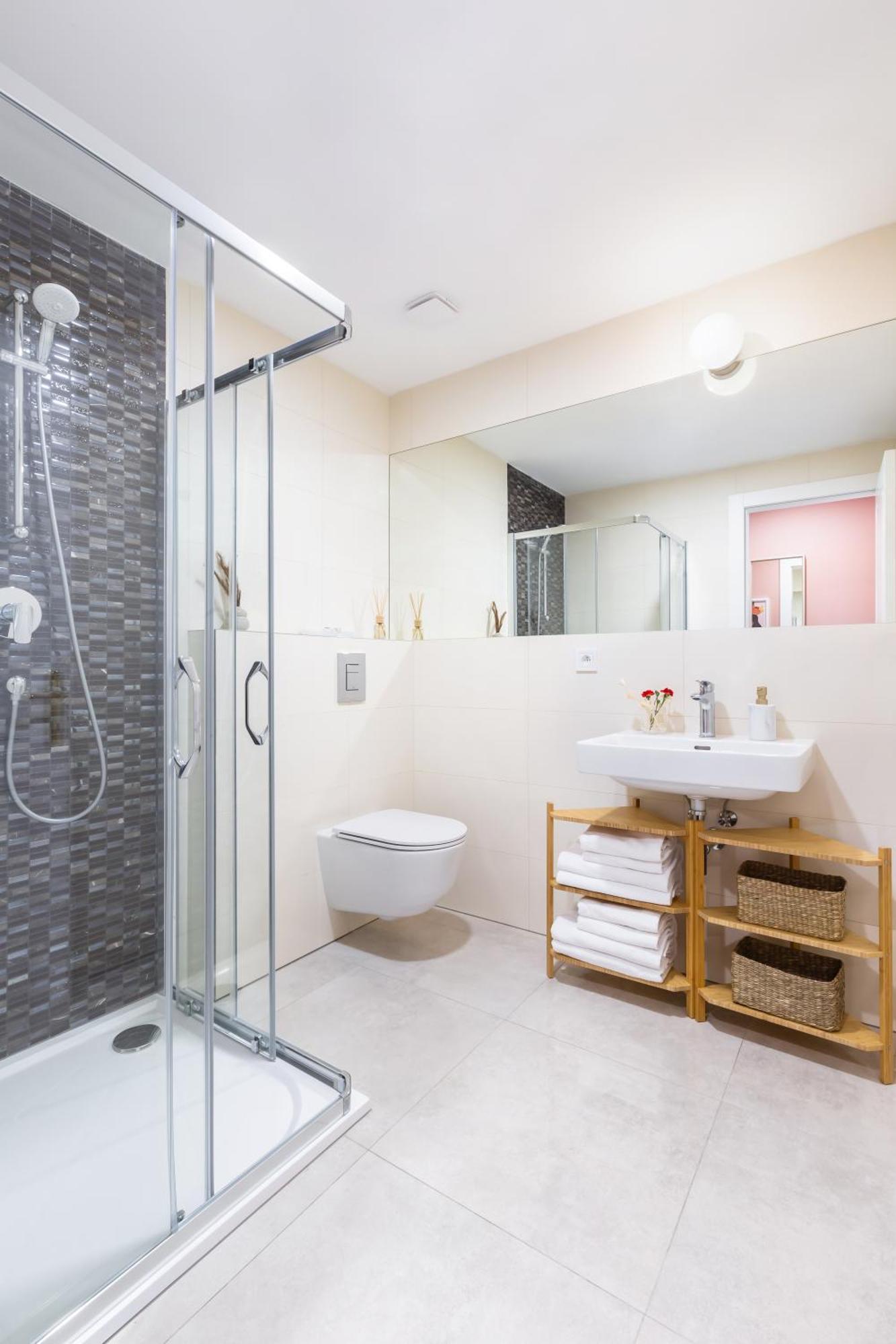Turnkey I Letna Park Apartments Prag Rum bild